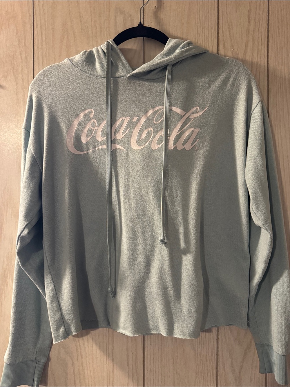 Coca Cola Mint Green Pullover Hoodie